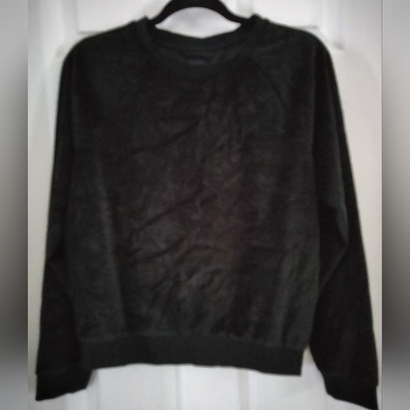 Gap Small Black Velvet Sweater - Picture 1 of 3